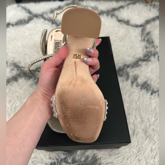 BADGLEY MISCHKA - Women's Size 6 Becca Sandal - Platino - Picture 7 of 7